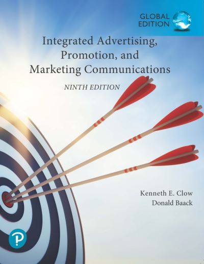Cover for Kenneth Clow · Integrated Advertising, Promotion, and Marketing Communications, Global Edition (Paperback Book) (2021)