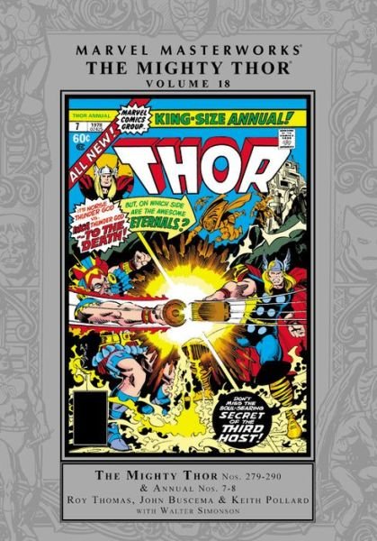 Cover for Roy Thomas · Marvel Masterworks: The Mighty Thor Vol. 18 (Hardcover Book) (2019)