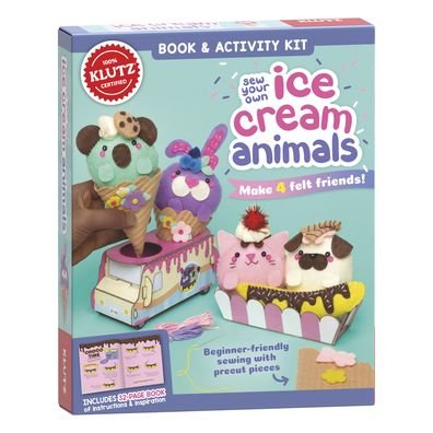 Cover for Editors of Klutz · Sew Your Own Ice Cream Animals (Klutz) - Klutz (Paperback Book) (2022)