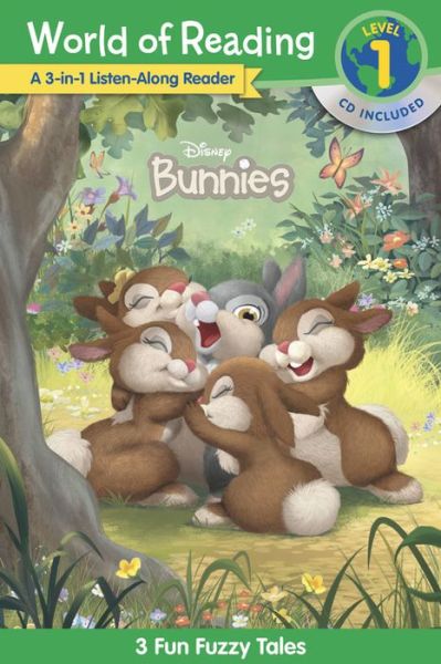 Cover for Disney Books · World of Reading Disney Bunnies 3in1 Lis (Paperback Book) (2019)