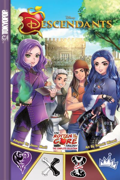 Cover for Jason Muell · Disney Manga: Descendants - The Rotten to the Core Trilogy The Complete Collection (Paperback Book) (2018)