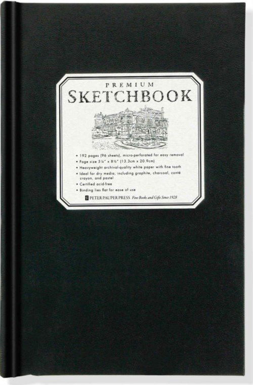 Cover for Peter Pauper Press · SM Premium Sketchbook (MERCH) (2012)