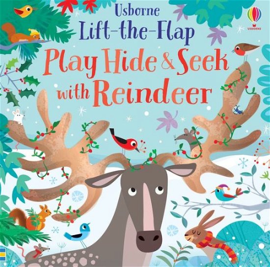 Cover for Sam Taplin · Play Hide &amp; Seek With Reindeer - Play Hide and Seek (Board book) (2020)