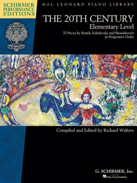 Cover for Richard Walters · The 20th Century - Elementary Level: 33 Piano Pieces by Bela Bartok, Dmitri Kabalevsky and Dmitri Shos (Paperback Book) (2015)