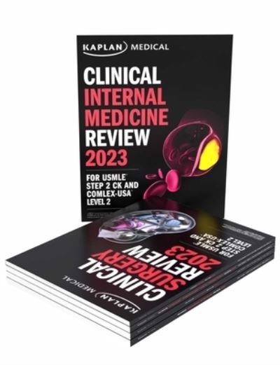 Clinical Medicine Complete 5-Book Subject Review 2023 - Kaplan Medical - Książki - Kaplan Test Prep - 9781506284217 - 4 października 2022