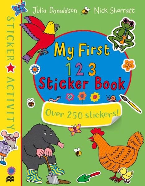 Cover for Julia Donaldson · My First 123 Sticker Book (N/A) [Main Market Ed. edition] (2016)