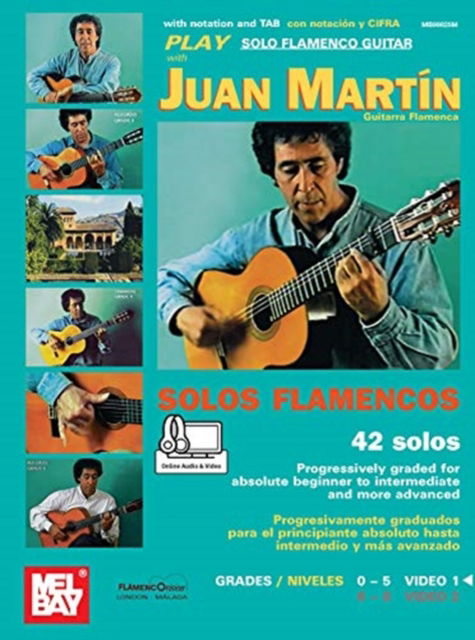 Cover for Juan Martin · Play Solo Flamenco Guitar With Juan Martin Vol. 1: Guitarra Flamenca-42 Solos (MISC) (2020)