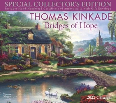 Thomas Kinkade Special Collector's Edition 2022 Deluxe Wall Calendar with Print - Thomas Kinkade - Gadżety - Andrews McMeel Publishing - 9781524864217 - 15 czerwca 2021