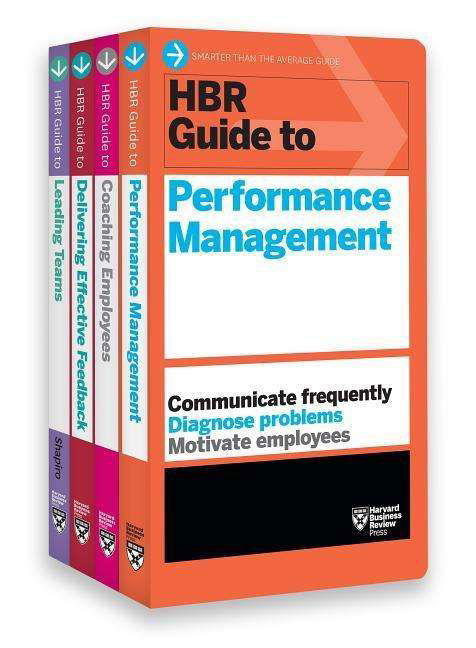 Cover for Harvard Business Review · HBR Guides to Performance Management Collection (4 Books) (HBR Guide Series) - HBR Guide (Bok) (2017)