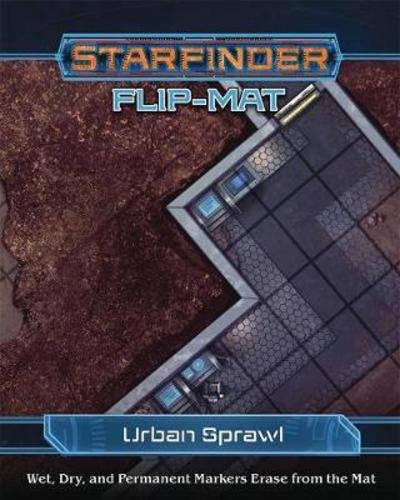 Starfinder Flip-Mat: Urban Sprawl - Paizo Staff - Brætspil - Paizo Publishing, LLC - 9781640780217 - 13. marts 2018