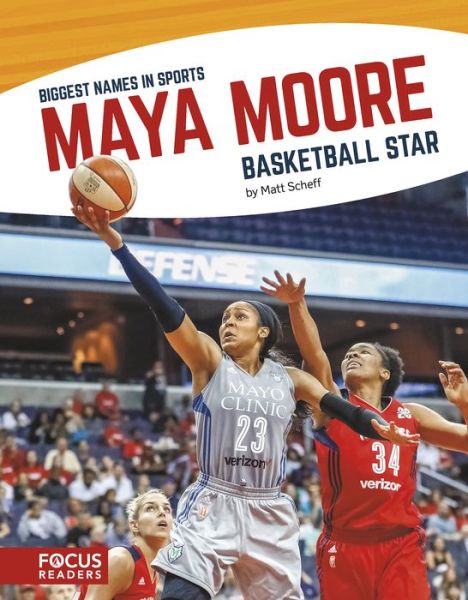 Cover for Matt Scheff · Biggest Names in Sport: Maya Moore, Basketball Star (Hardcover Book) (2019)