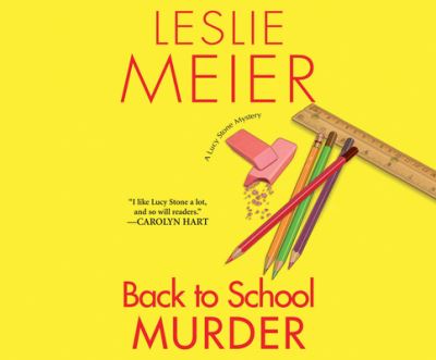 Cover for Leslie Meier · Back to School Murder (CD) (2020)