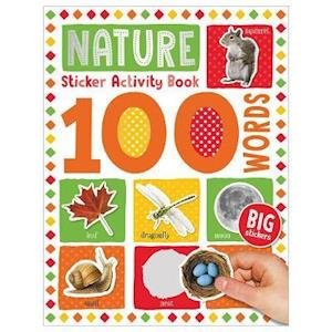 Cover for Make Believe Ideas · 100 Nature Words Sticker Activity - 100 Sticker Activity (Paperback Book) (2020)