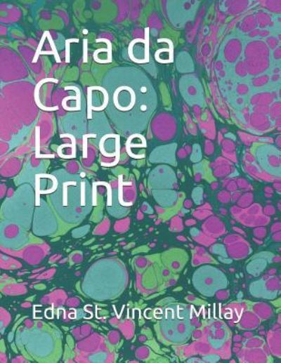 Cover for Edna St Vincent Millay · Aria Da Capo (Paperback Book) (2019)