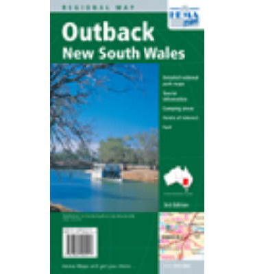 Outback New South Wales - Hema Maps - Książki - Hema maps regional maps - 9781865002217 - 3 stycznia 2001