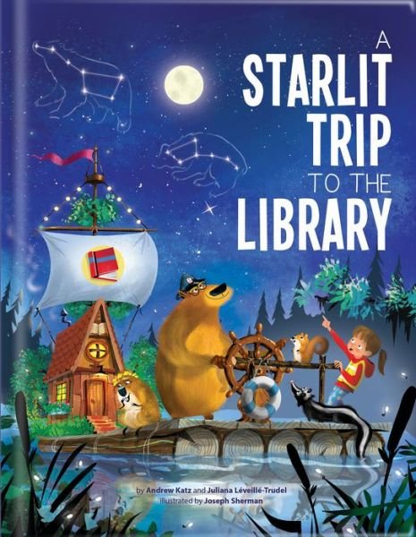 Cover for Andrew Katz · A Starlit Trip to the Library (Hardcover bog) (2022)
