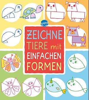 Cover for Lisa Regan · Zeichne Tiere mit einfachen Formen (Paperback Bog) (2022)