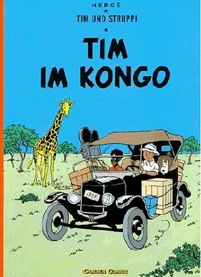 Cover for Herge · Tim Und Struppi (Tim in Kongo) (Buch)