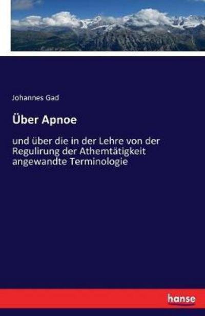 Cover for Gad · Über Apnoe (Bok) (2017)
