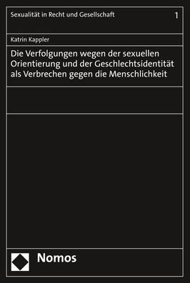 Cover for Kappler · Die Verfolgungen wegen der sexu (Buch) (2019)
