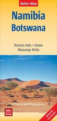 Cover for Nelles Verlag · Namibia - Botswana - Victoria Falls-Chobe-Okavango (Map) (2019)