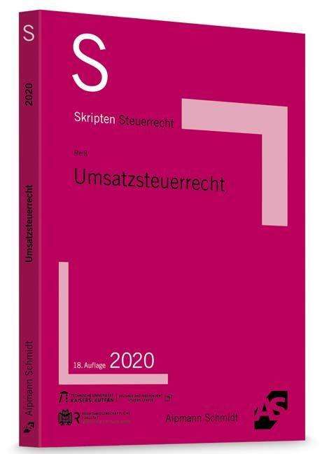 Cover for Reiß · Skript Umsatzsteuerrecht (Book)