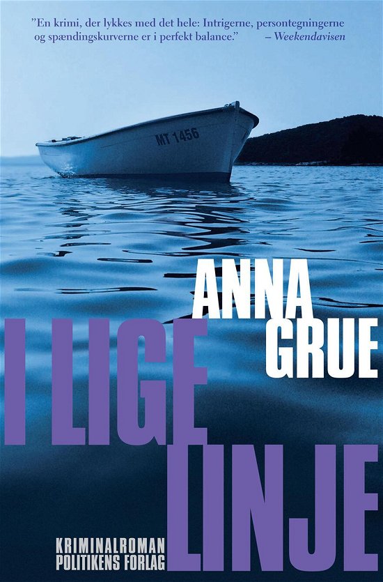 Cover for Anna Grue · I lige linje (Hardcover Book) [4th edition] (2017)