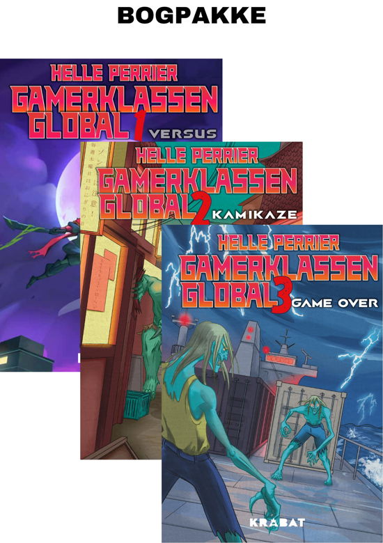 Cover for Helle Perrier · Gamerklassen Global: Gamerklassen Global trilogi (Inbunden Bok) [1:a utgåva] (2024)