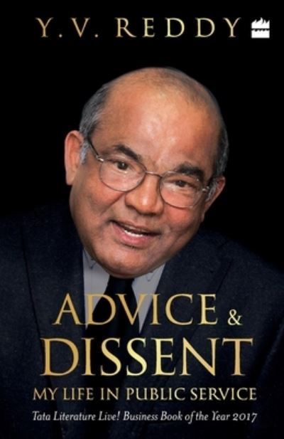 Cover for Y. V. Reddy · Advice and dissent (Paperback Book) (2018)