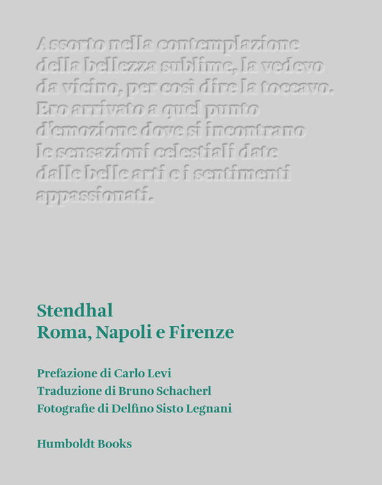 Cover for Stendhal · Roma, Napoli E Firenze (Book)