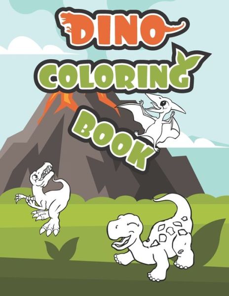 Cover for Miracle Coloring · Dino Coloring Book (Paperback Book) (2020)