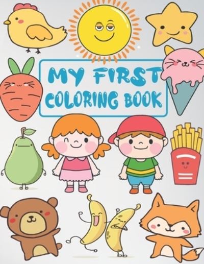 Cover for Barkoun Press · My First Coloring Book (Paperback Book) (2021)