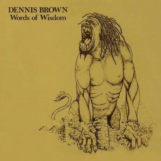 Cover for Dennis Brown · Words Of Wisdom (LP) (2019)