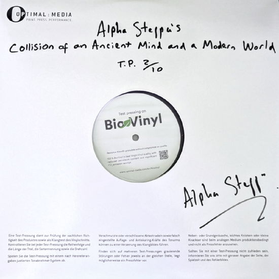 Cover for Alpha Steppa · Collision Of An Ancient Mind And A Modern World (CD) (2024)