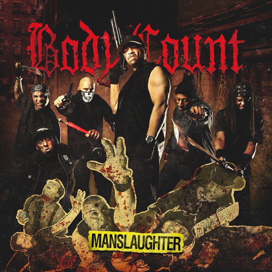 Body Count · Manslaughter (Cloudy Blood Red / Ultra Clear Vinyl) (LP) (2023)