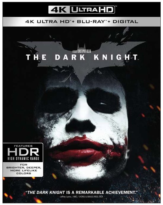 Cover for Dark Knight (4K UHD Blu-ray) (2017)