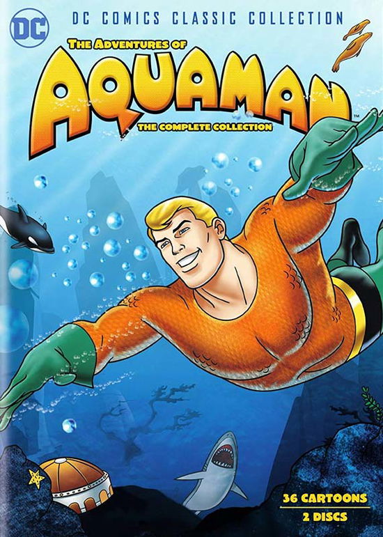 Cover for Adventures of Aquaman: Complete Collection (DVD) (2018)