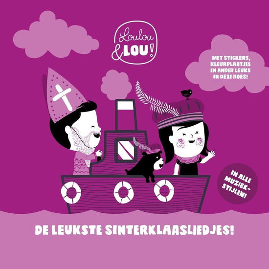 Cover for Loulou &amp; Lou! · Leukste Sinterklaasliedjes! (CD) (2022)