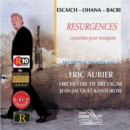 Cover for Eric Aubier · Escaich - Ohana - Bacri (CD) (2011)