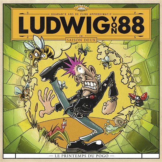 Cover for Ludwig Von 88 · Le Printemps Du Pogo (LP) (2023)