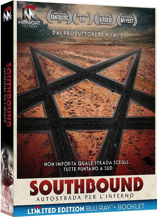 Cover for Cast · Southbound - Autostrada Per L'inferno (Blu-ray) [Limited edition]