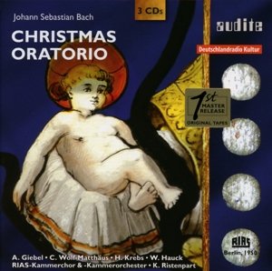 Cover for Bach / Ristenpart / Rias Kammerchor · Christmas Oratorio (CD) [Digipack] (2013)