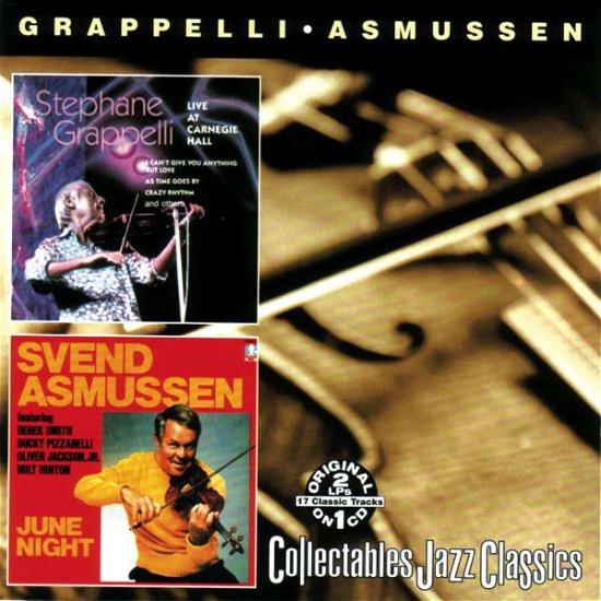 Cover for Stephane Grappelli · Live at Carnegie Hall&amp;june Night (CD) [Japan Import edition] (2020)