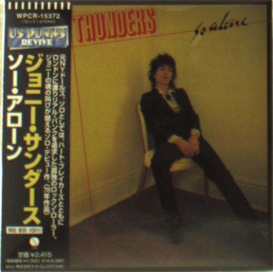 Cover for Johnny Thunders · So Alone (CD) [Limited edition] (2015)