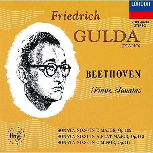 Cover for Friedrich Gulda · Beethoven: Piano Sonatas 30 &amp; 31 (CD) (2015)
