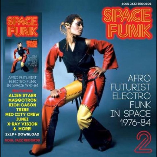 Cover for Soul Jazz Records Presents · Space Funk 2: Afro Futurist Electro Funk In Space 1976-84 (LP) (2023)