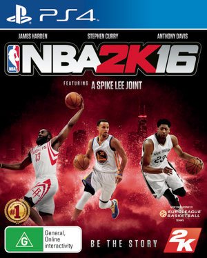 Cover for Game · Nba 2k16 (Ps4) (DVD)