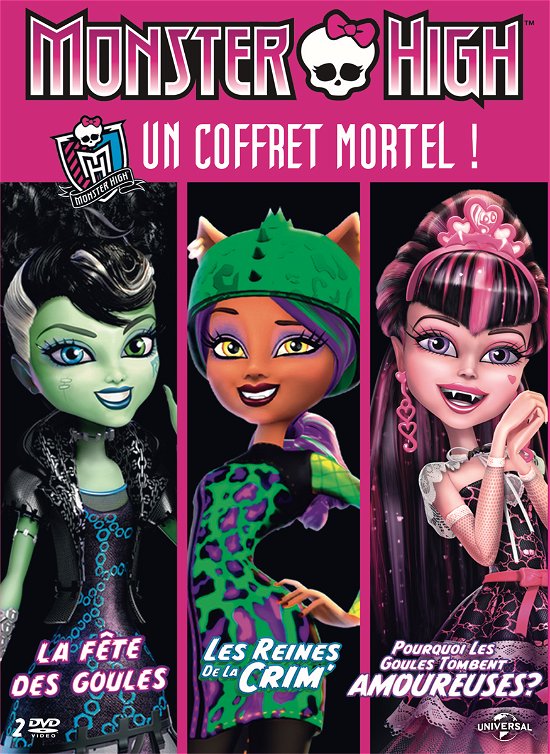Monster High - Un Coffret Mortel ! / La Fete Des Goules - Les Reines De La Crim ! - Pourquoi Les Gou - Movie - Films - UNIVERSAL - 5050582945218 - 