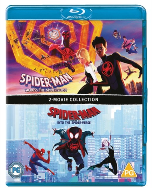Cover for Joaquim Dos Santos · Spider-Man - Across The Spider-Verse / Spider-Man - Into The Spider-Verse (Blu-ray) (2023)