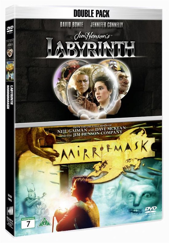 Cover for Doublepack · Labyrinth / Mirrormask (DVD) (2009)